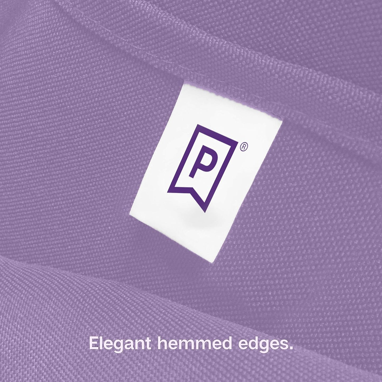 Gee Di Moda Square Tablecloth - 52 x 52 Inch Lavender Table Cloth for Small Square or Round Tables - Heavy Duty Washable Fabric - for Buffet Table, Holiday Party, Dinner, Wedding & Baby Shower