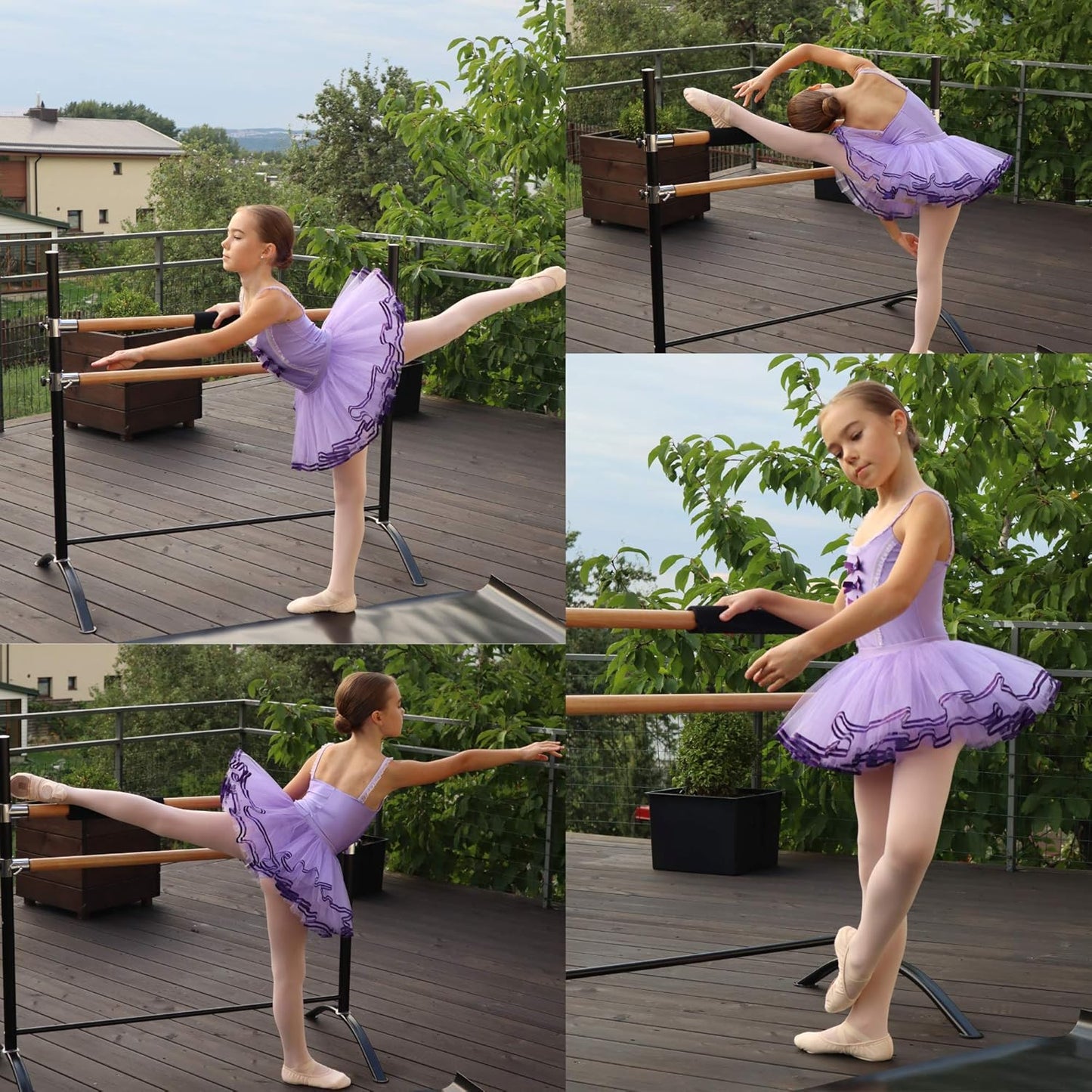 Marley Dance Floor- Ideal for Ballet, Jazz, Tap, and Party Dancing for All Ages- Non-Slip Dance Floor for Smooth Flooring - Ballet Floor for Home, Studio and Outdoor Dance Floor