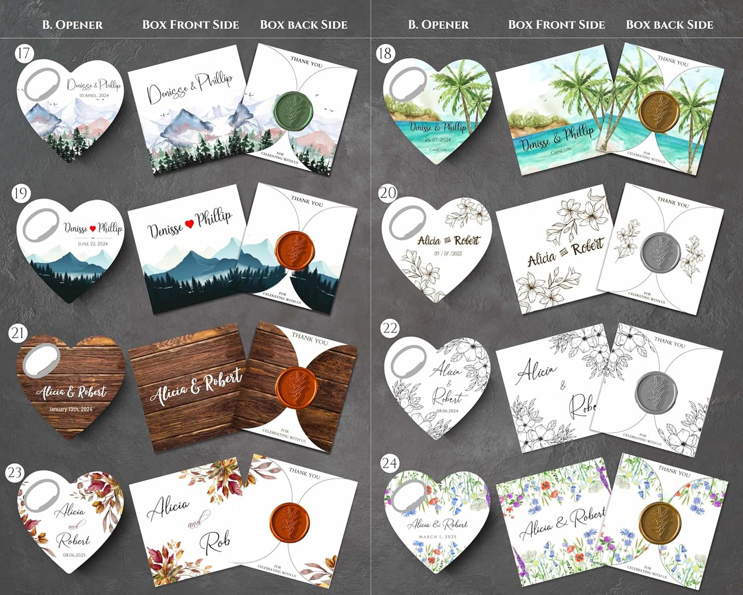 Wedding Bottle Opener Favors for Guests in Bulk, Hearts Shape Bottle Opener, Personalized Party Favors in Bulk, Wedding Favor Guests. 20 to 300 pcs. Custom Fridge Bottle Opener (Heart)