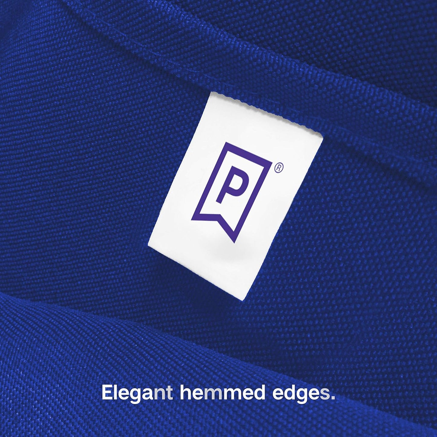 Gee Di Moda Square Tablecloth - 85 x 85 Inch Royal Blue Table Cloth for Large Square or Round Tables - Heavy Duty Washable Fabric - for Buffet Table, Holiday Party, Dinner, Wedding & Baby Shower