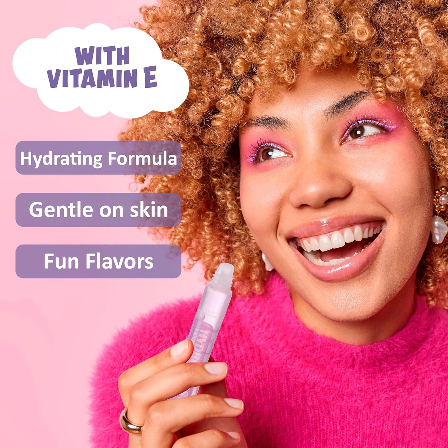 EXPRESSIONS 12pc Lip Oil Set - Flavored Lip Oils Value Pack, Hydrating Lip Oils w/Squeeze Tube Application, Moisturizing Lip Oil Collection for Everyday Lip Care and Lip Repair (HYDROBOOST)