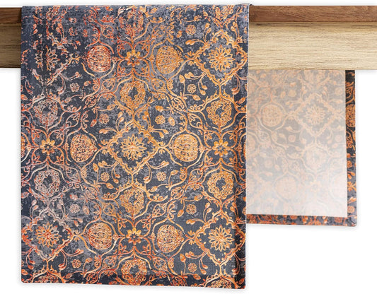 Maison d' Hermine Table Runner 100% Cotton Single Layer Table Runners 90 inches Long for Thanksgiving Christmas Decorations Home Kitchen Dining Party Wedding (Imperfection, 14.5" x 90")